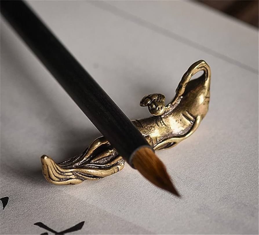 銅細工 百福筆筒 筆置 筆入 装飾品 工芸品 美術品 置物 銅細工 百福筆筒 筆置 筆入 装飾品 工芸品 美術品 置物